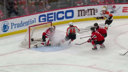 Zegras' second of the period