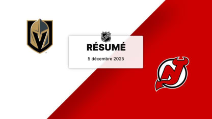 VGK vs NJD | Résumé | 05/12/2025