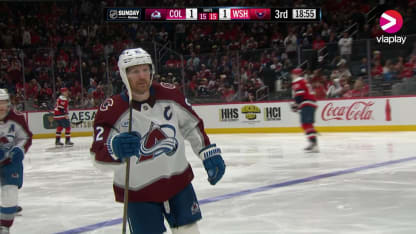 Landeskog kvitterar för Avs'