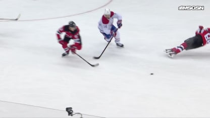 Jesper Bratt with a Goal vs. Montréal Canadiens