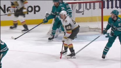 VGK@SJS: Dorofeyev scores PPG against Yaroslav Askarov