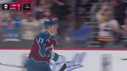 Kelly tips in first goal of the game