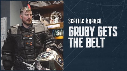 Grubauer Gets the Belt!
