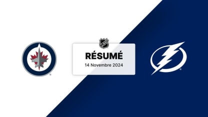 WPG vs TBL | Résumé 14/11/24