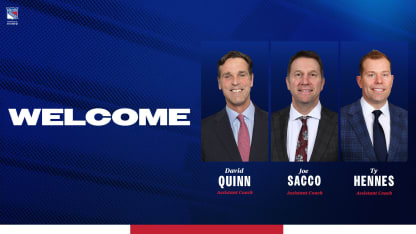 Rangers Announce Coaching Staff Additions