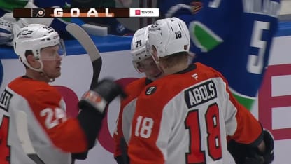 PHI@VAN: Tippett scores empty-net goal