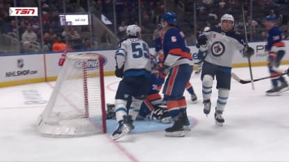 Nikolaj Ehlers with a Goal vs. New York Islanders