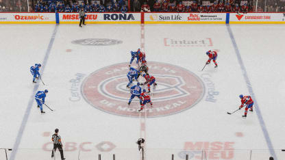 Canadiens-Nordiques rivalry night at the Bell Centre