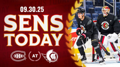 Sens Today: One More Game in QC
