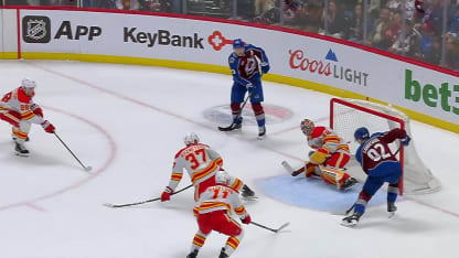 Landeskog nets PPG on nice passing play 