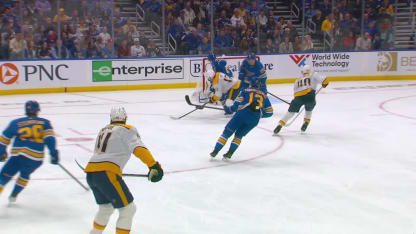 NSH@STL: Jost scores goal against Joel Hofer