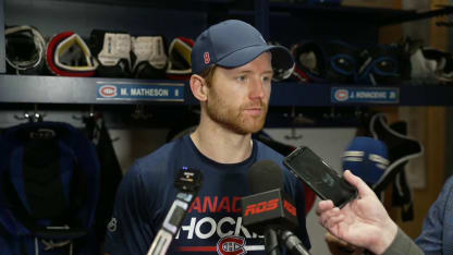 Postgame vs. BOS: Matheson