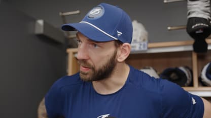 Zemgus Girgensons | Pregame at Buffalo Sabres