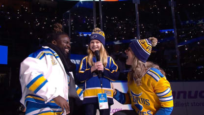 Jozie sings the Anthem for HFC Night