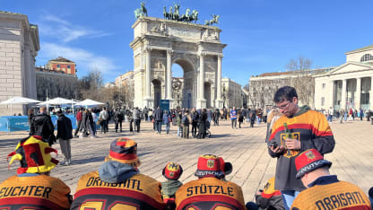Germany fans in Milan
