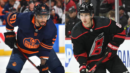 Evander Kane and Martin Necas Split