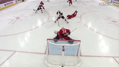 NJD@CAR: Cotter scores goal against Dustin Tokarski