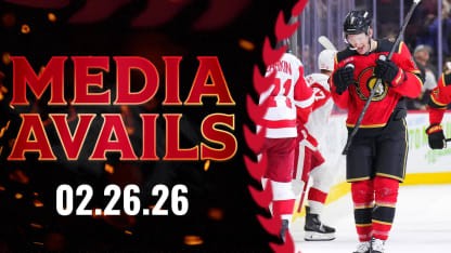 Brady Tkachuk Postgame Media vs DET