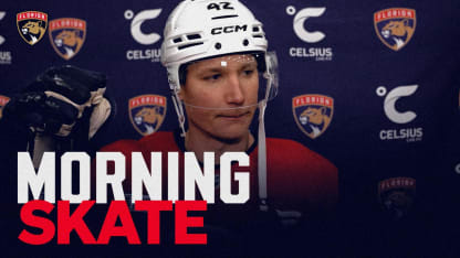 FLA at DAL: Gustav Forsling - Morning Skate