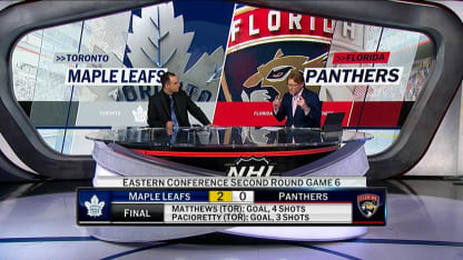 NHL Tonight on Game 6 between Toronto and Florida 