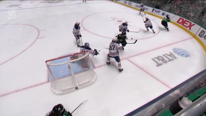 EDM@DAL: Jarry effectue un bel arrêt contre Tyler Myers