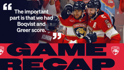 RECAP: Panthers 3, Blackhawks 2