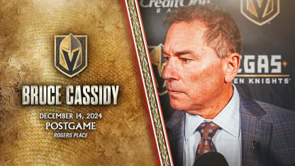 Bruce Cassidy Postgame 12/14