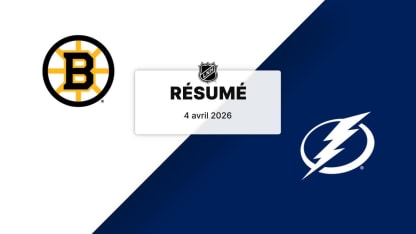 BOS vs TBL | 04 04, 2026 | Résumé