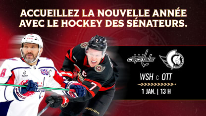 Capitals de Washington c. Sénateurs d'Ottawa