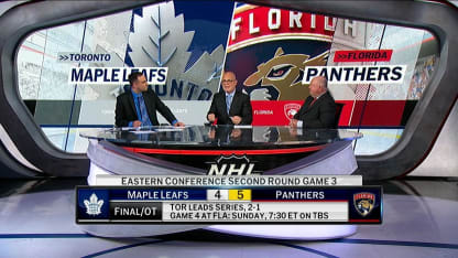 NHL Tonight: Panthers win Game 3 in OT