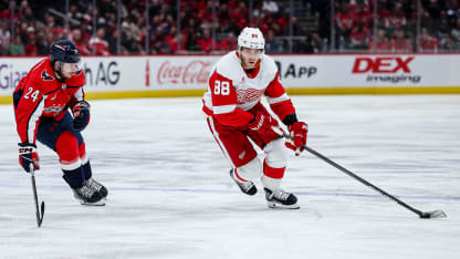 RECAP: Red Wings earn point but fall to Capitals in overtime, 4-3, amid playoff-like atmosphere 