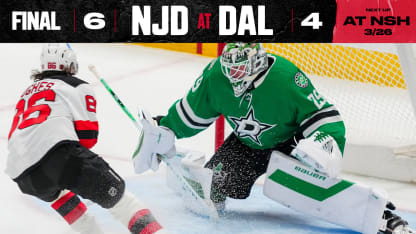 DEVILS AT STARS 3/24/26 GAME STORY