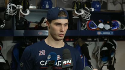 Postgame vs. EDM: Slafkovsky