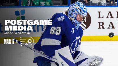 Andrei Vasilevskiy | Postgame vs Philadelphia Flyers