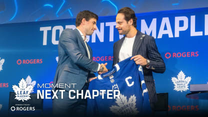 John Tavares Announces New Leafs Captain Auston Matthews | The Leaf: Blueprint Moment