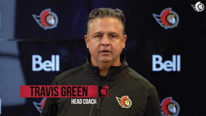 Travis Green Pregame Availability vs NJD