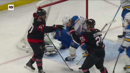 STL@OTT: Zetterlund scores PPG against Joel Hofer