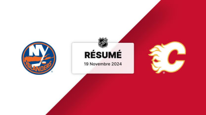 NYI vs CGY | Résumé 19/11/24