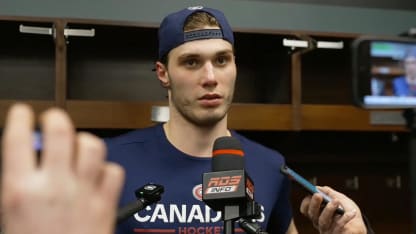 Postgame @ DET: Slafkovsky