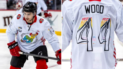 Devils warm up jerseys