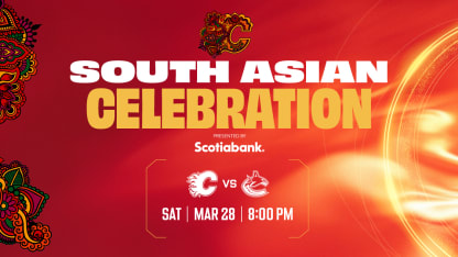 Canucks vs Flames South Asian Celebration