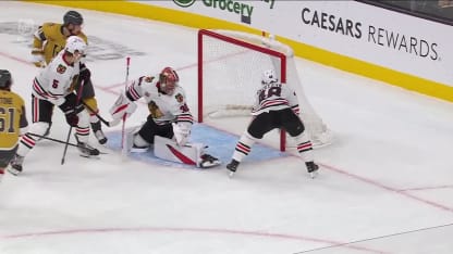 CHI@VGK: Hutton scores goal against Spencer Knight