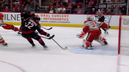 ANA@CAR: Stankoven scores goal against Ville Husso