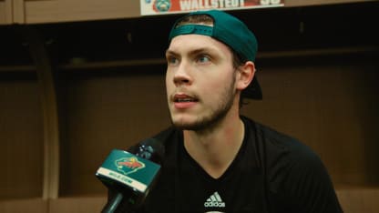 Wallstedt at Practice 12/12