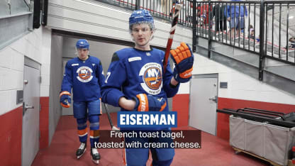 Isles Prospects' Go-To Bagel Order