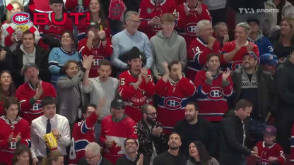 Josh Anderson marque un but c. Toronto Maple Leafs