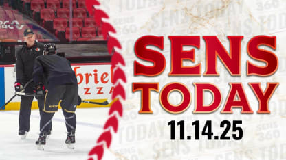 Sens Today: Player Updates Ahead of Game vs Kings