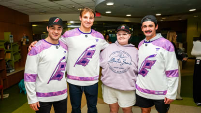 Gallery: 2025-26 Canes Visit UNC Children's Hospital