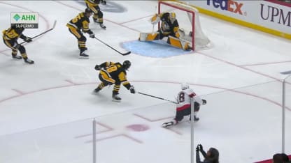 Silovs robs Stützle of opening goal