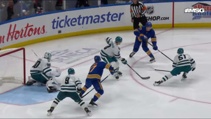 SJS@BUF: Quinn scores goal against Yaroslav Askarov